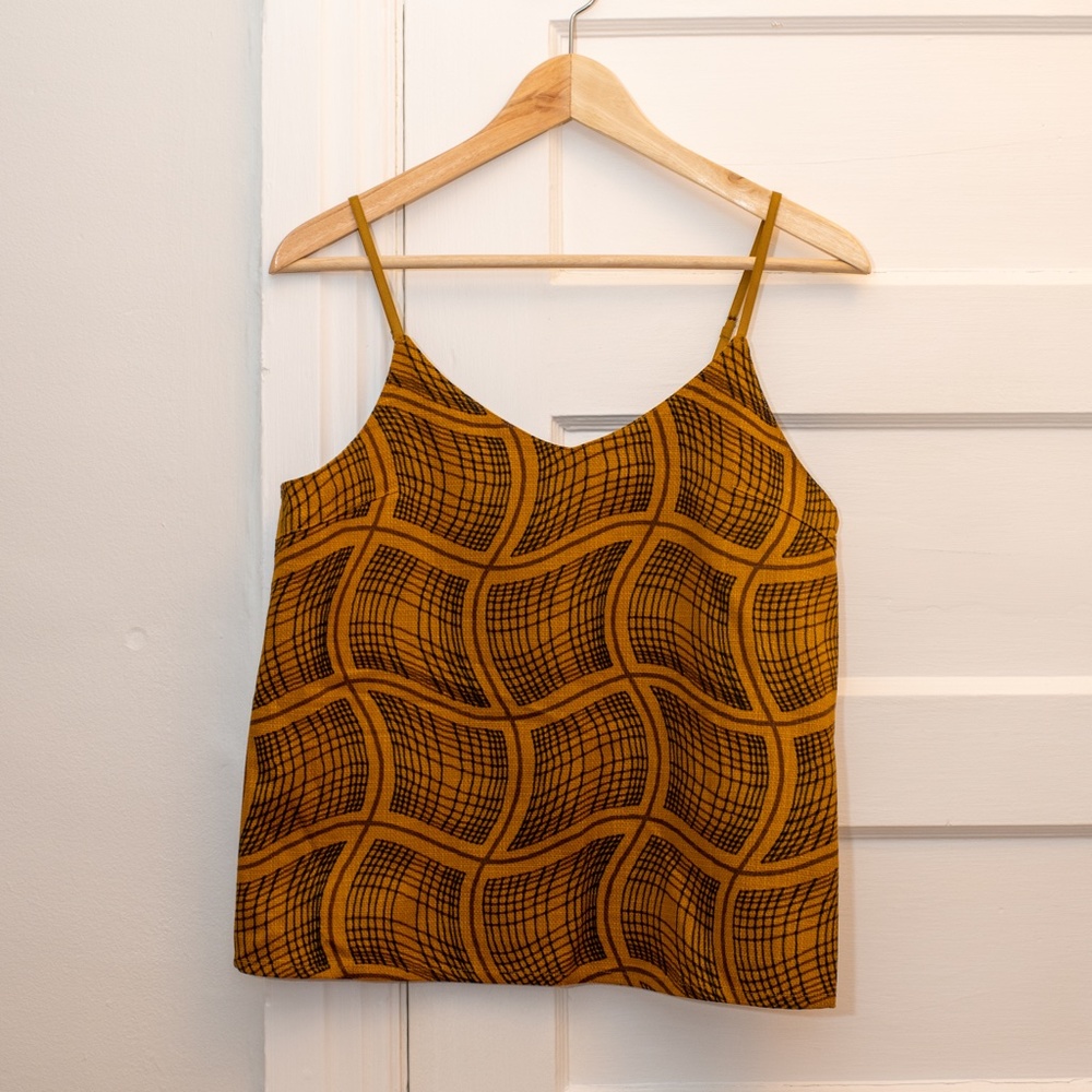 MOUSSY Pattern Camisole Tank